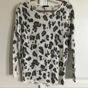 Animal Print Sweater